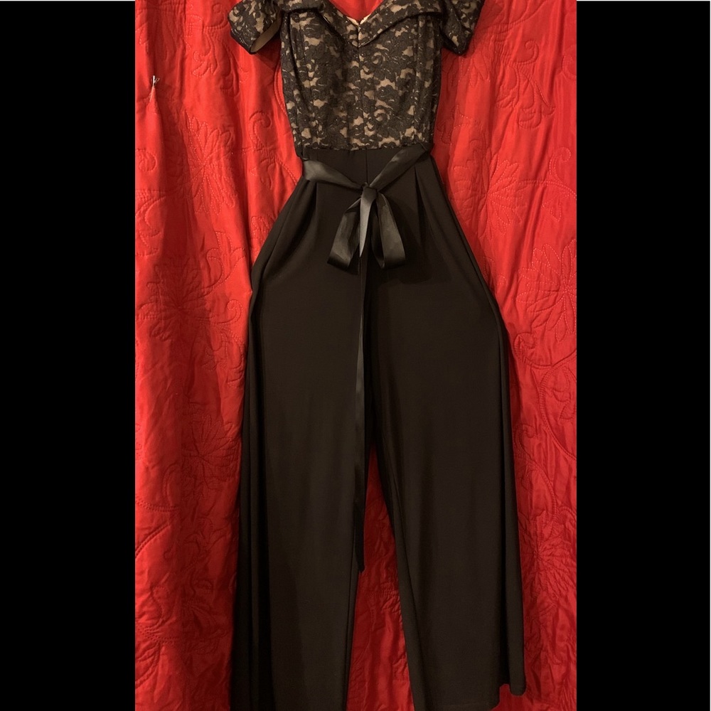 Sparkly jumpsuit!